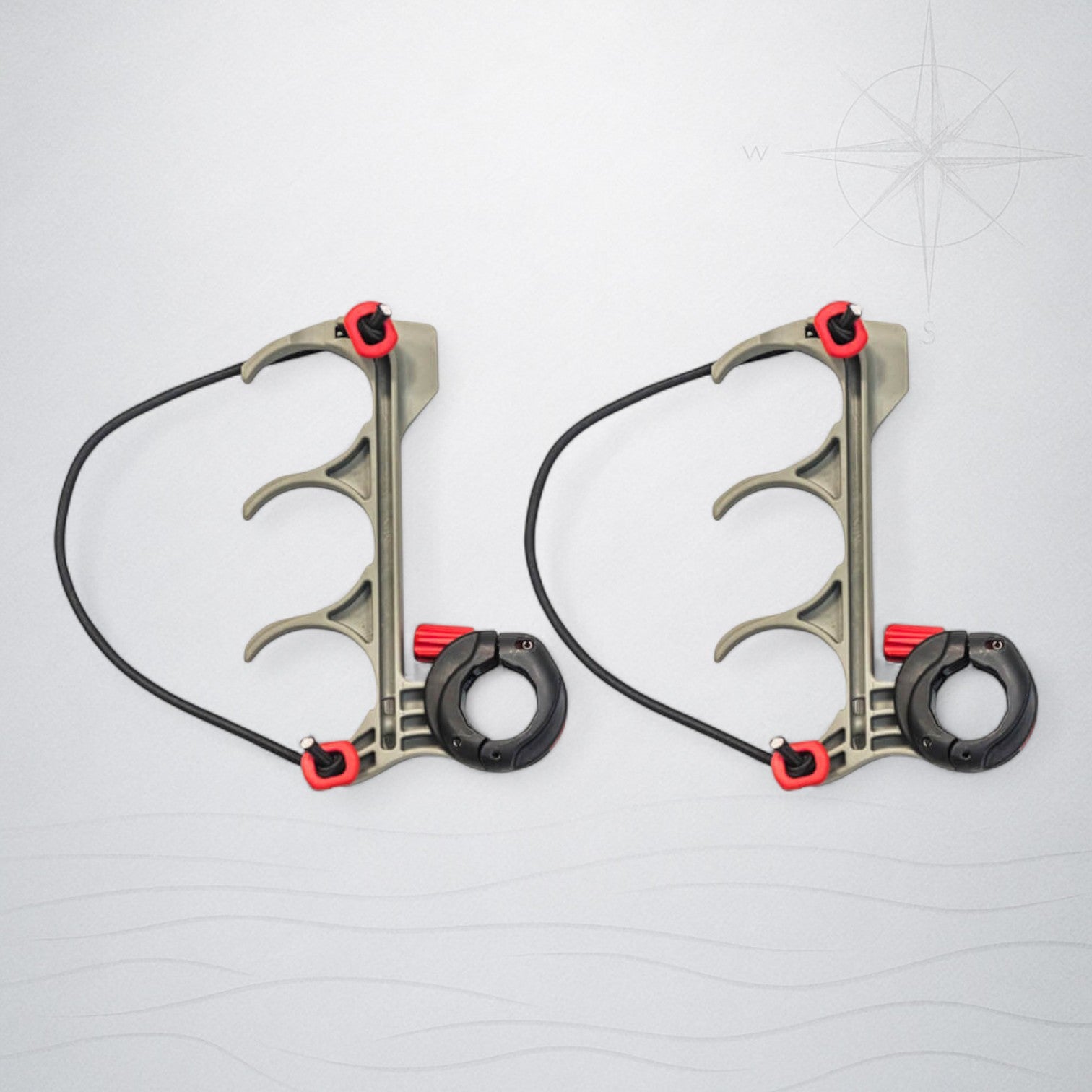 Lekka Yak Horizontal Rod Stack - Set of x2