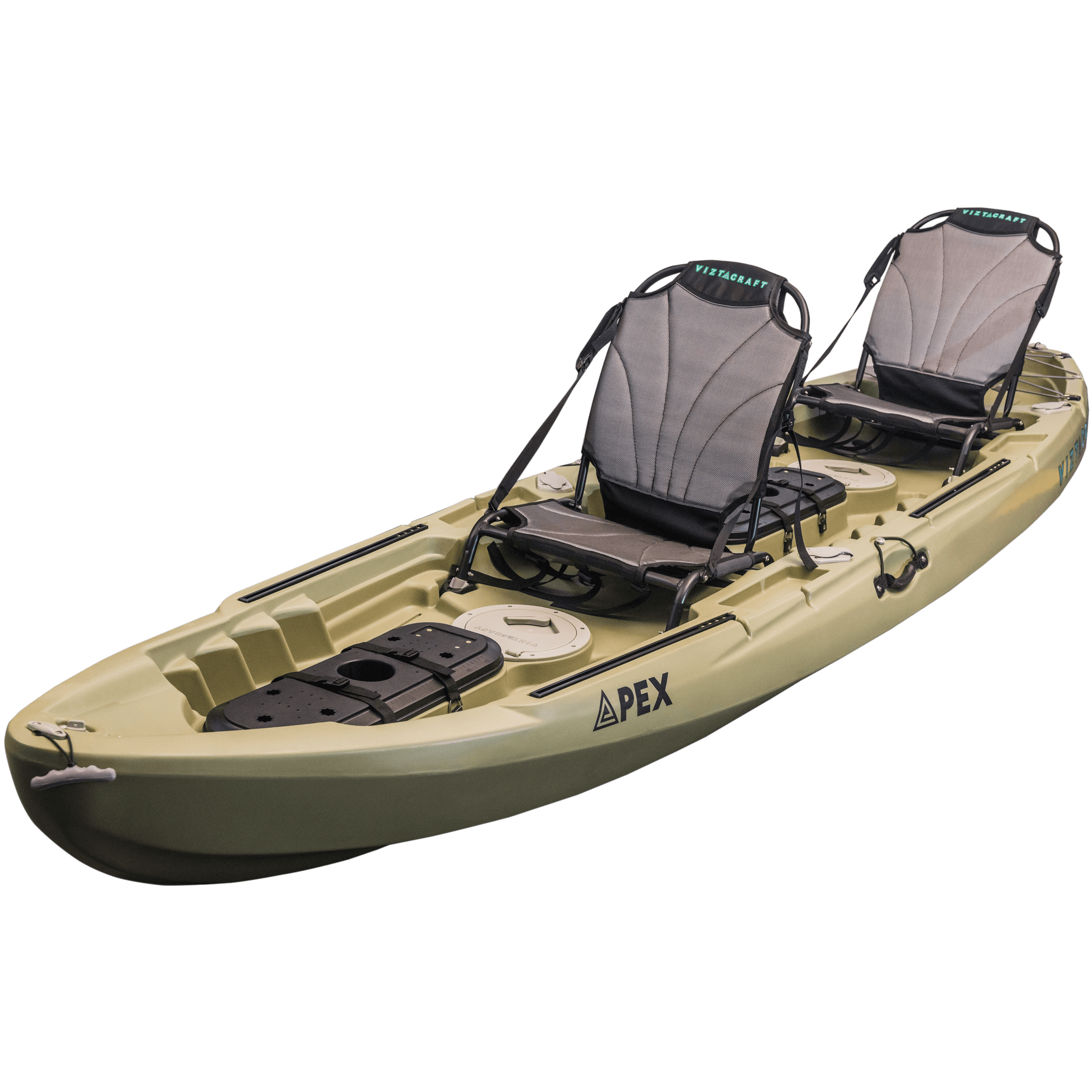 ViztaCraft Apex 12ft Tandem Fishing Kayak