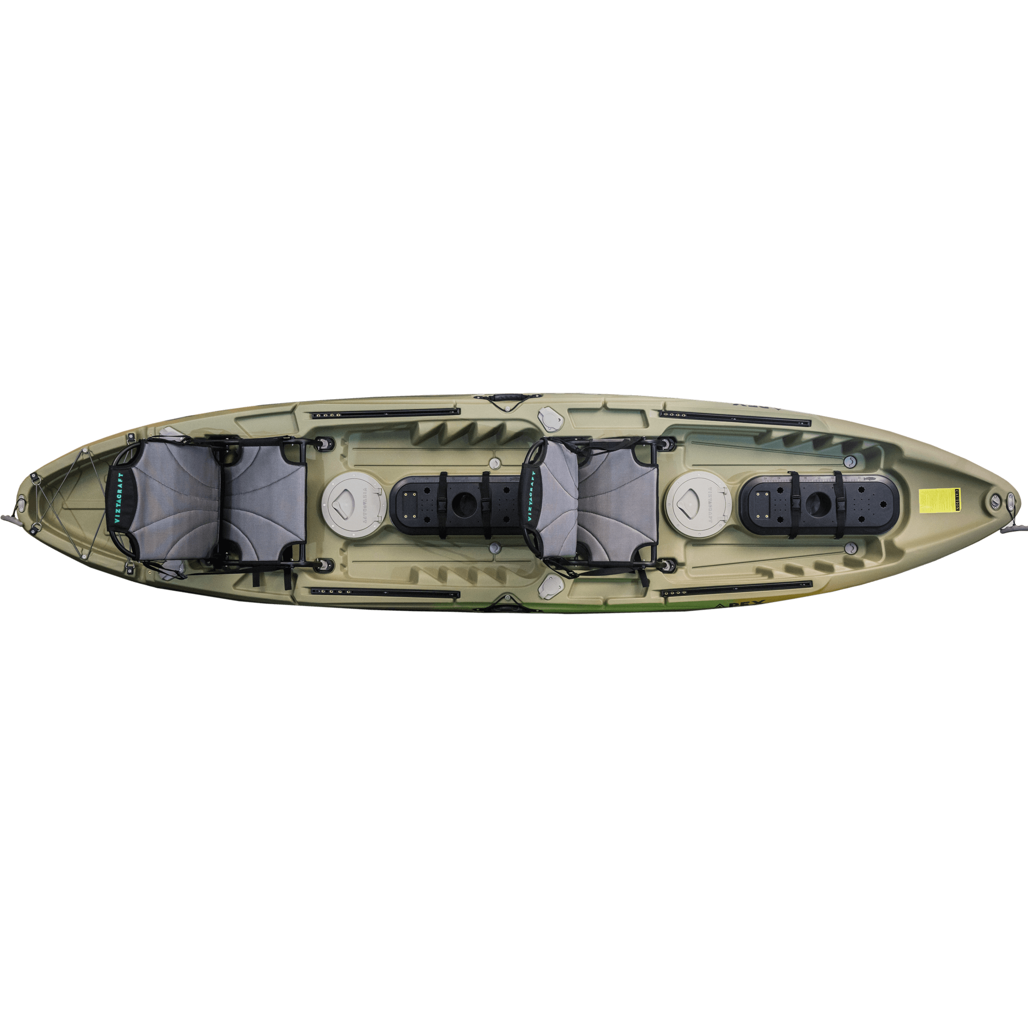 ViztaCraft Apex 12ft Tandem Fishing Kayak