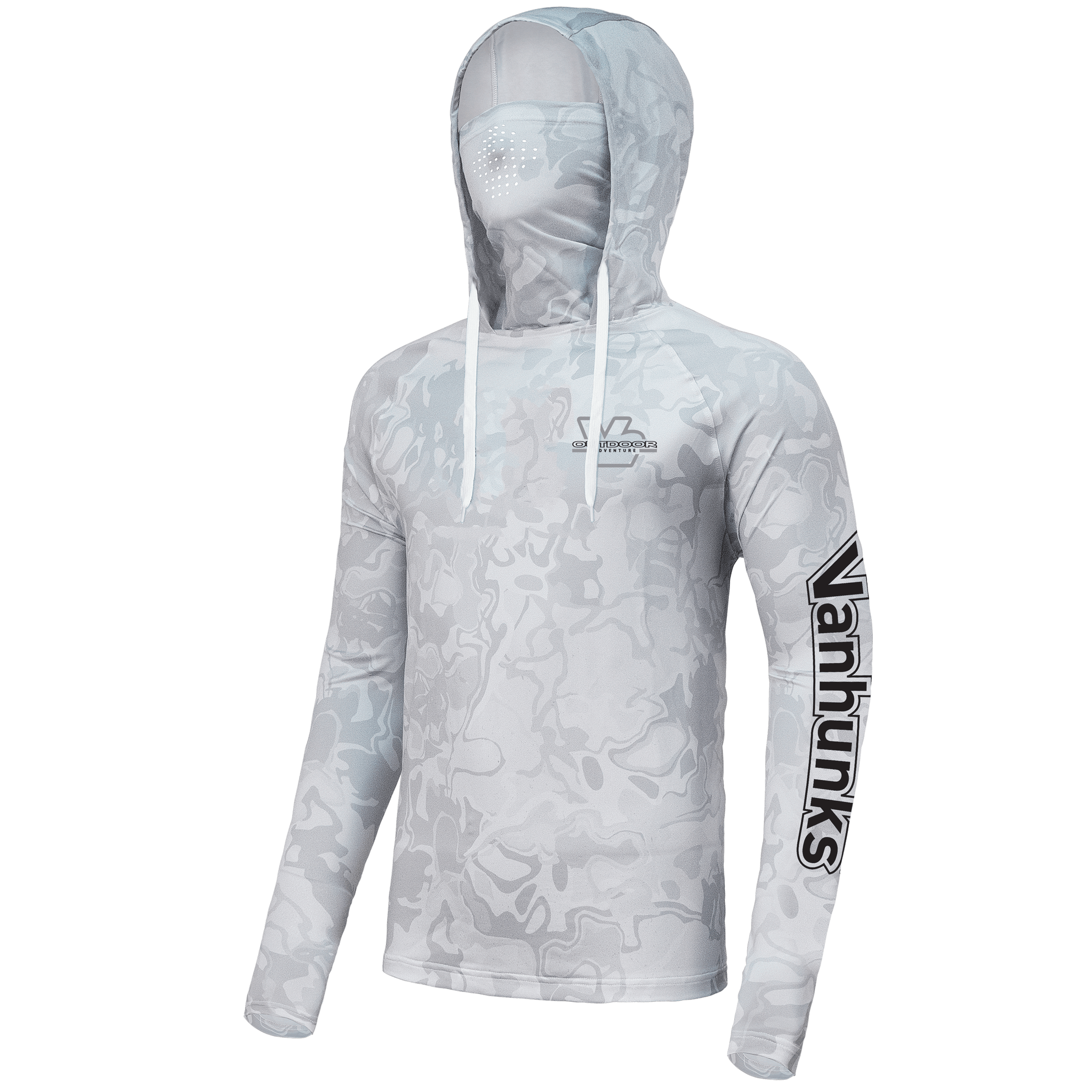 Vanhunks Long-Sleeved Fishing Vest with Hood