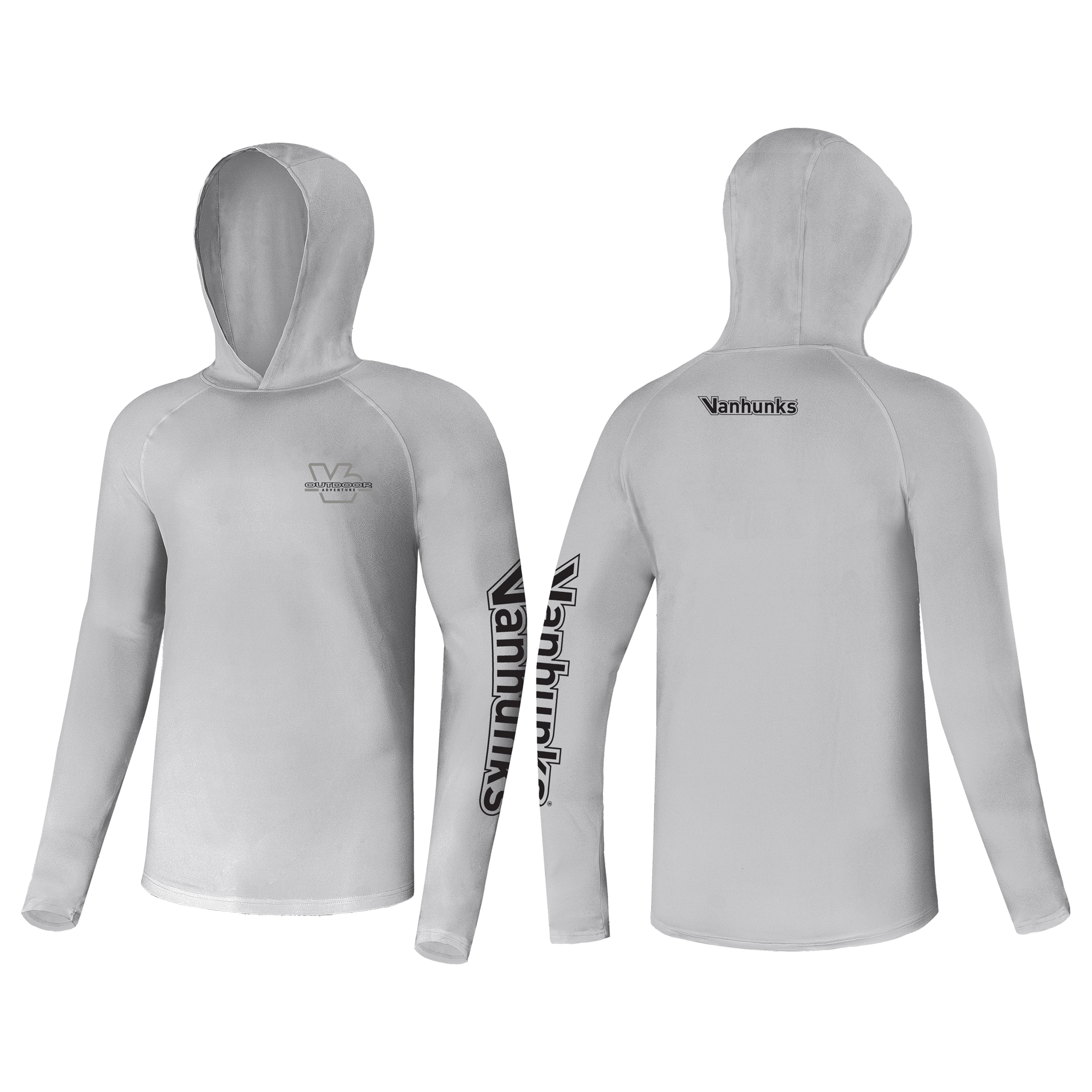 Vanhunks Long-Sleeved Fishing Vest with Hood