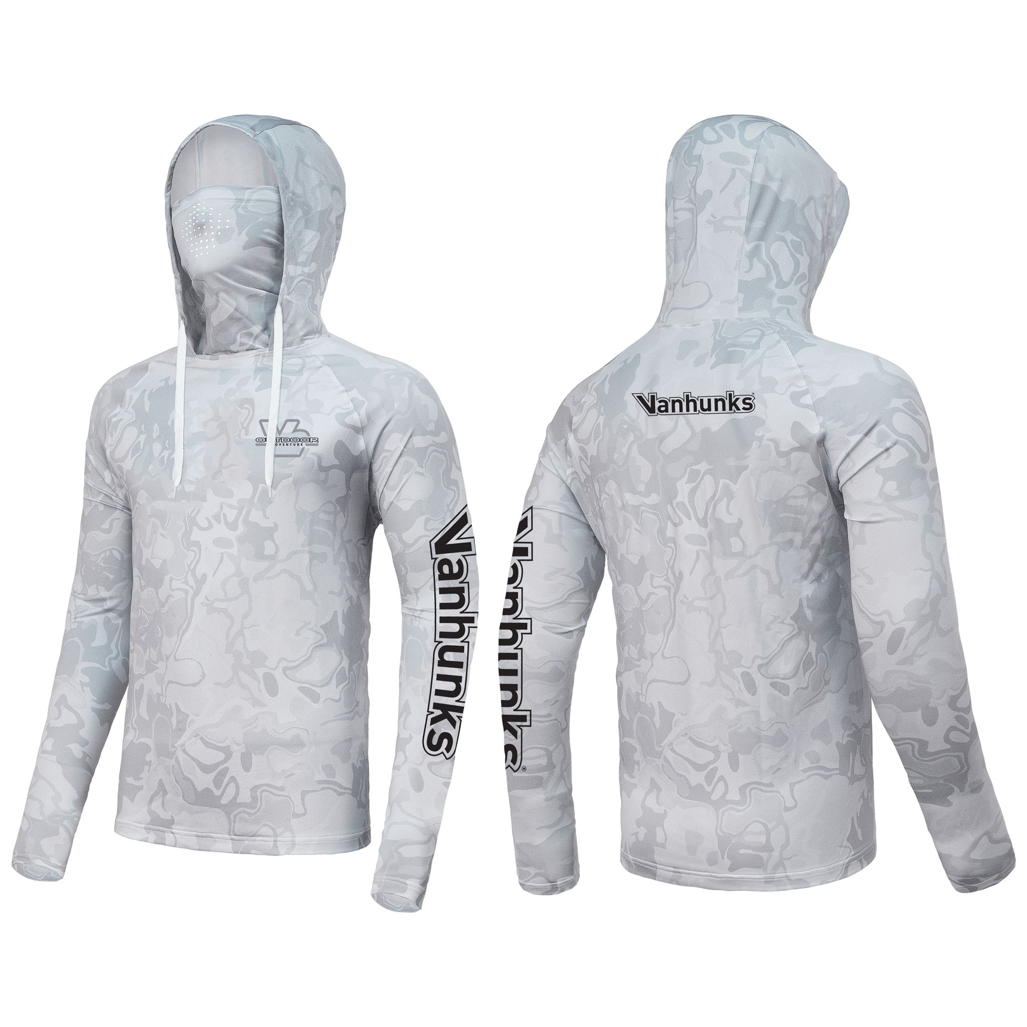 Vanhunks Long-Sleeved Fishing Vest with Hood
