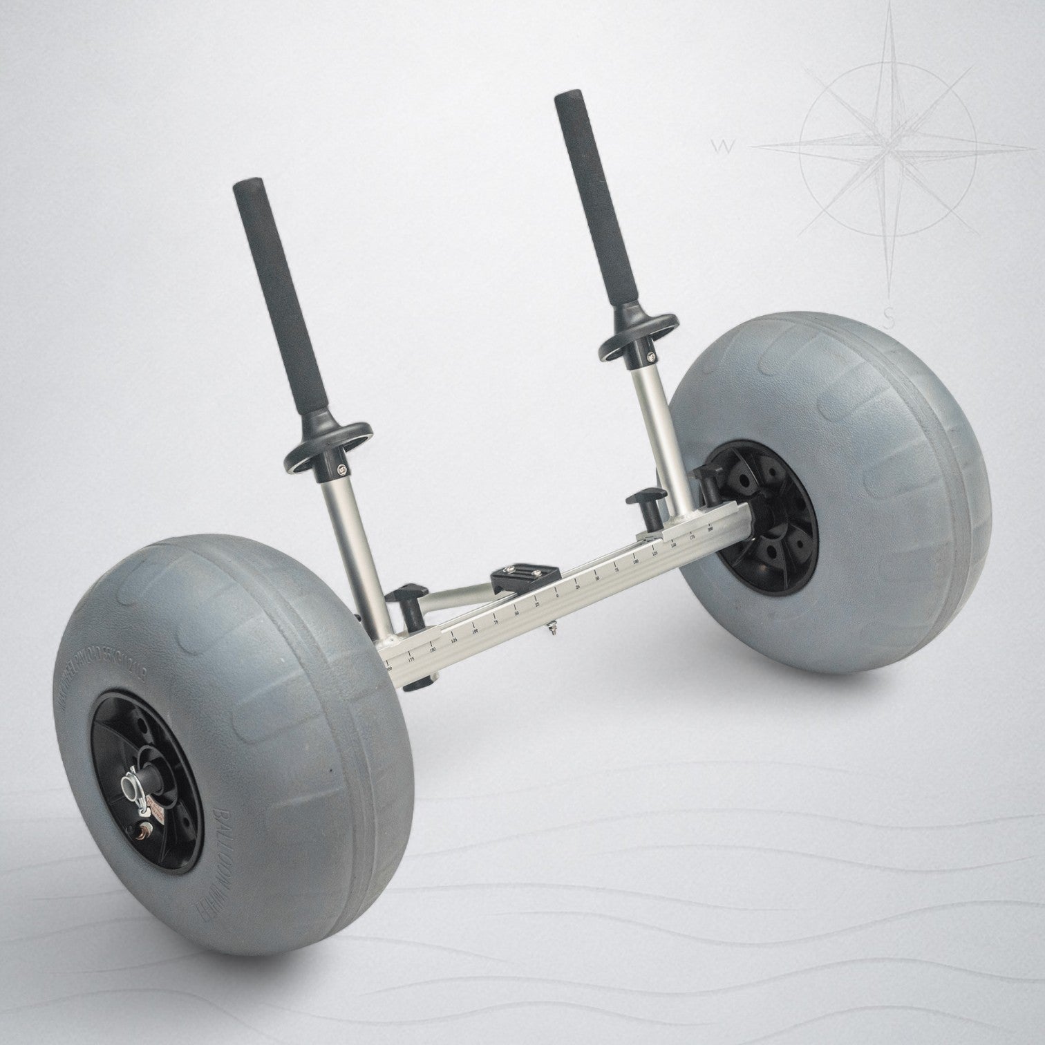 Vanhunks Sea Dog Heavy Duty Kayak Scupper Trolley - 12' Inflatable Wheels