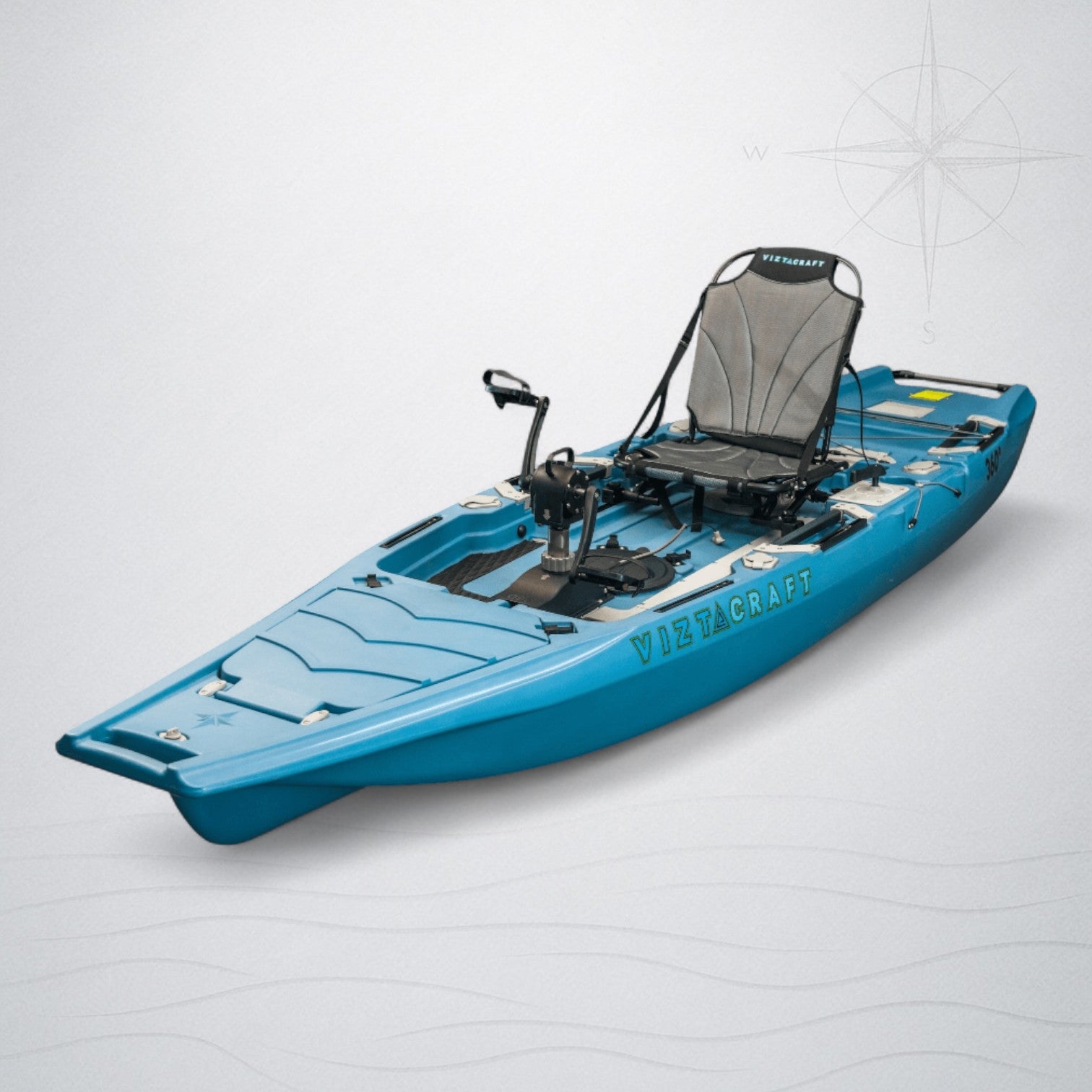 ViztaCraft 360 12ft Prop Drive Fishing Kayak