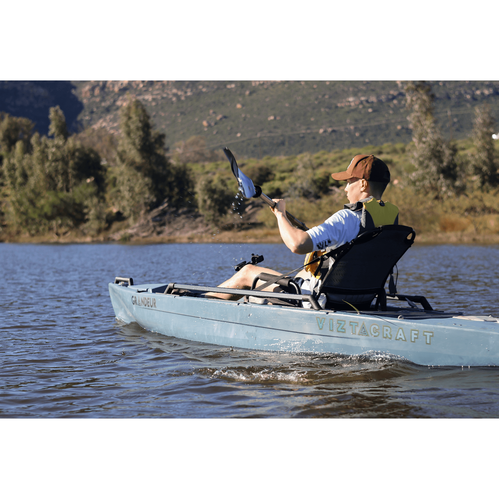 ViztaCraft Grandeur 14ft Fin Drive Fishing Kayak