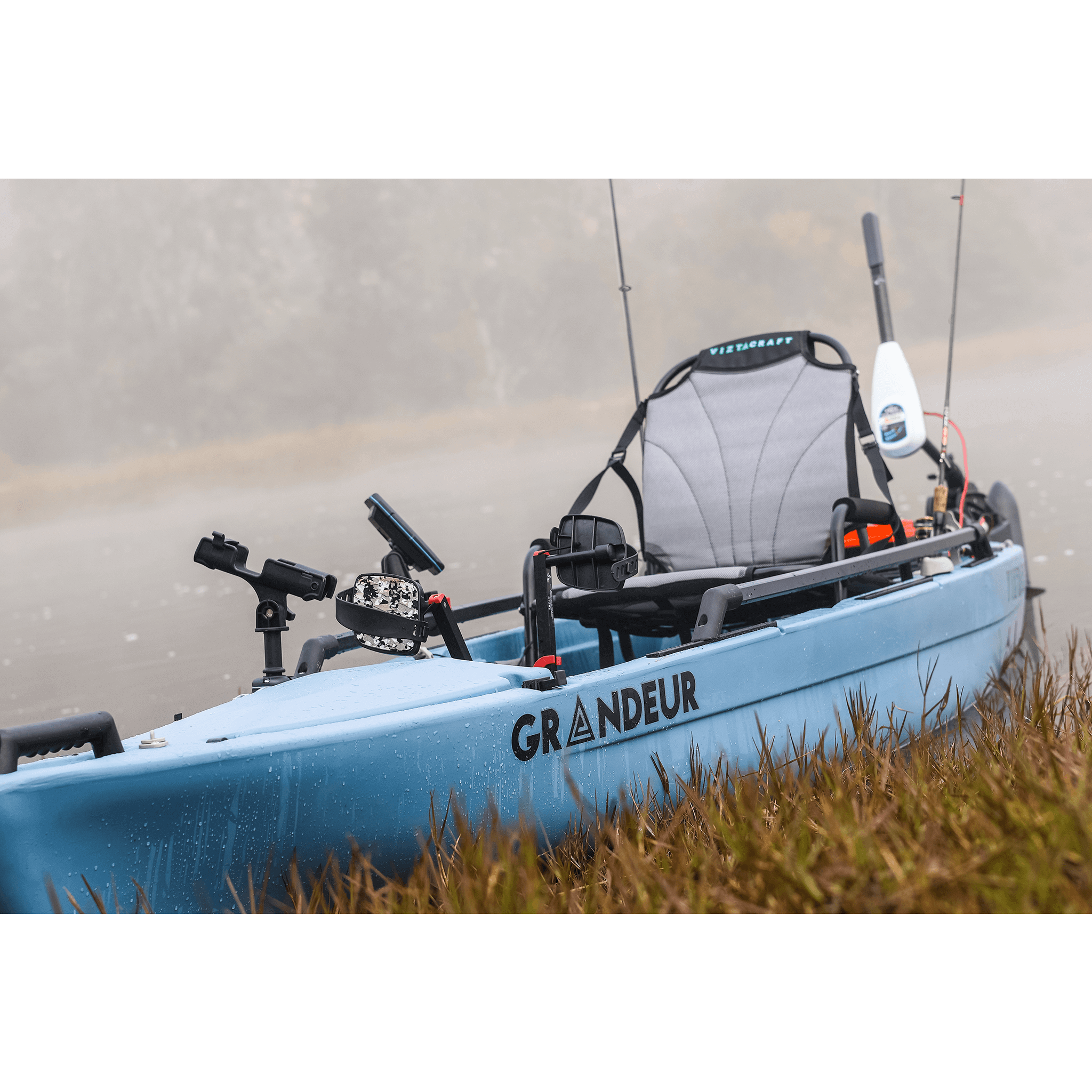 ViztaCraft Grandeur 14ft Fin Drive Fishing Kayak