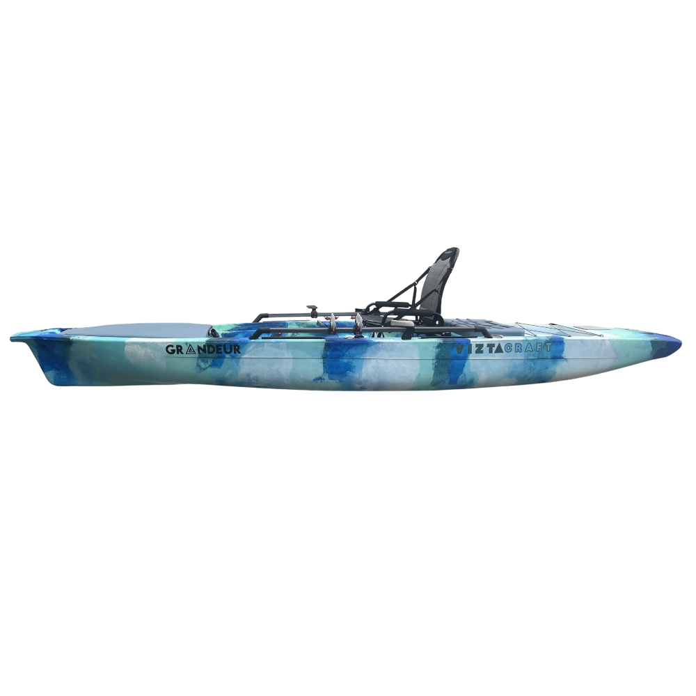 ViztaCraft Grandeur 12ft Fin Drive Fishing Kayak