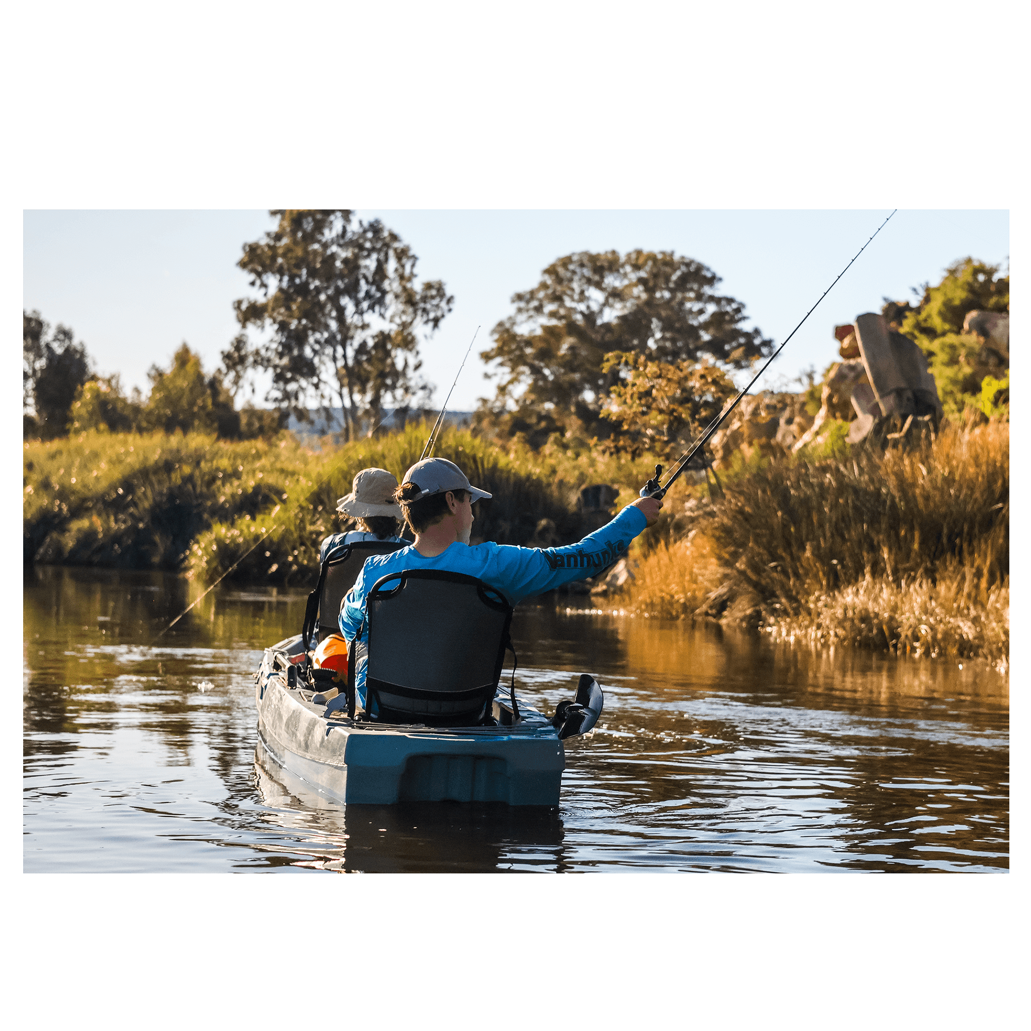 ViztaCraft Summit 14ft Tandem Fin Drive Fishing Kayak