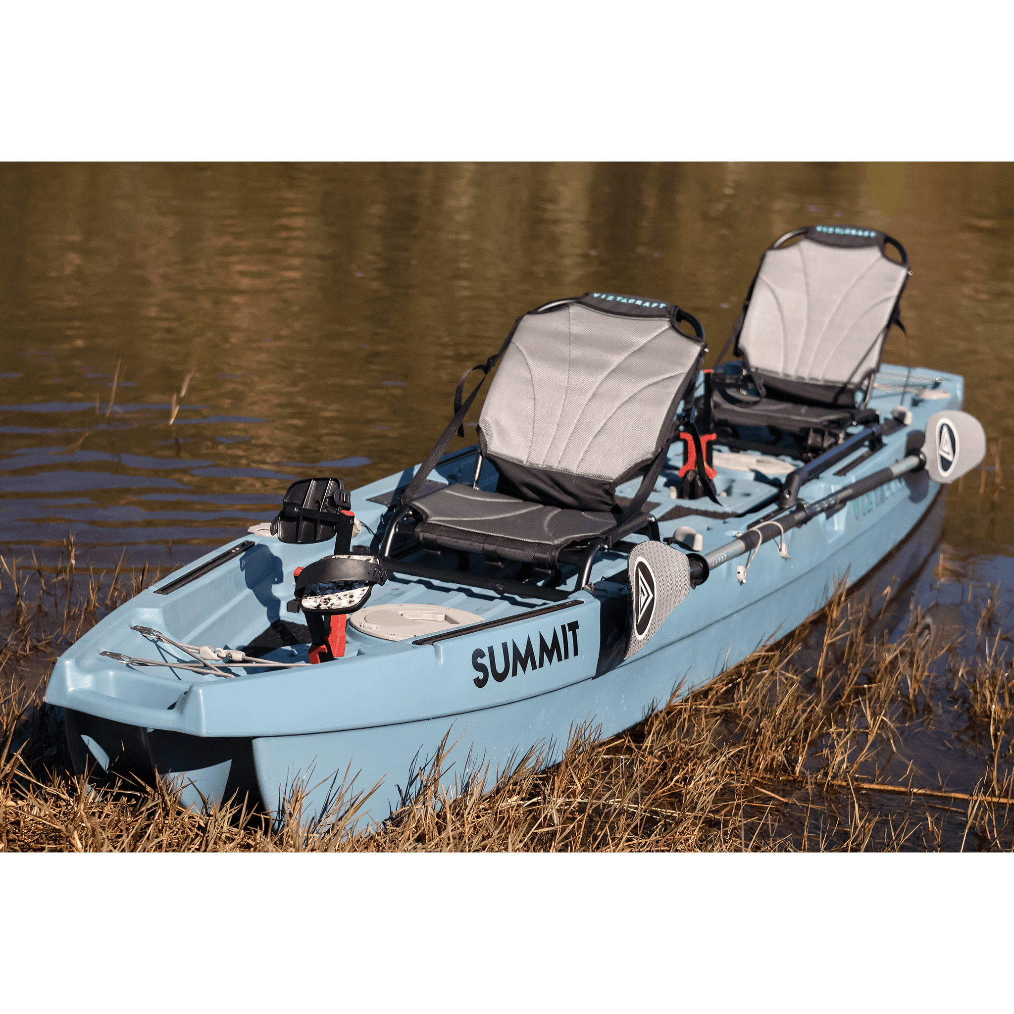 ViztaCraft Summit 14ft Tandem Fin Drive Fishing Kayak