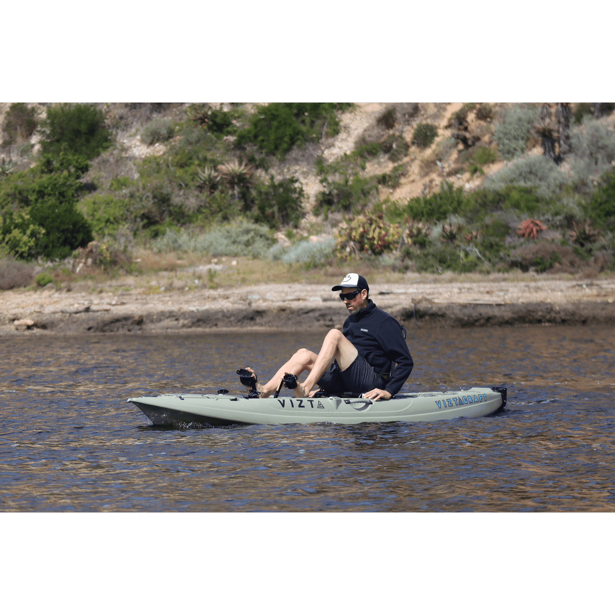 ViztaCraft Vizta 10ft Fin Drive Fishing Kayak
