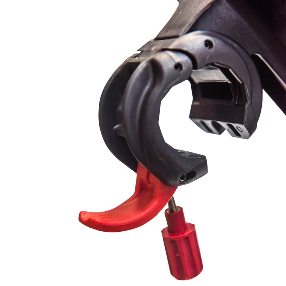 clip open for rail