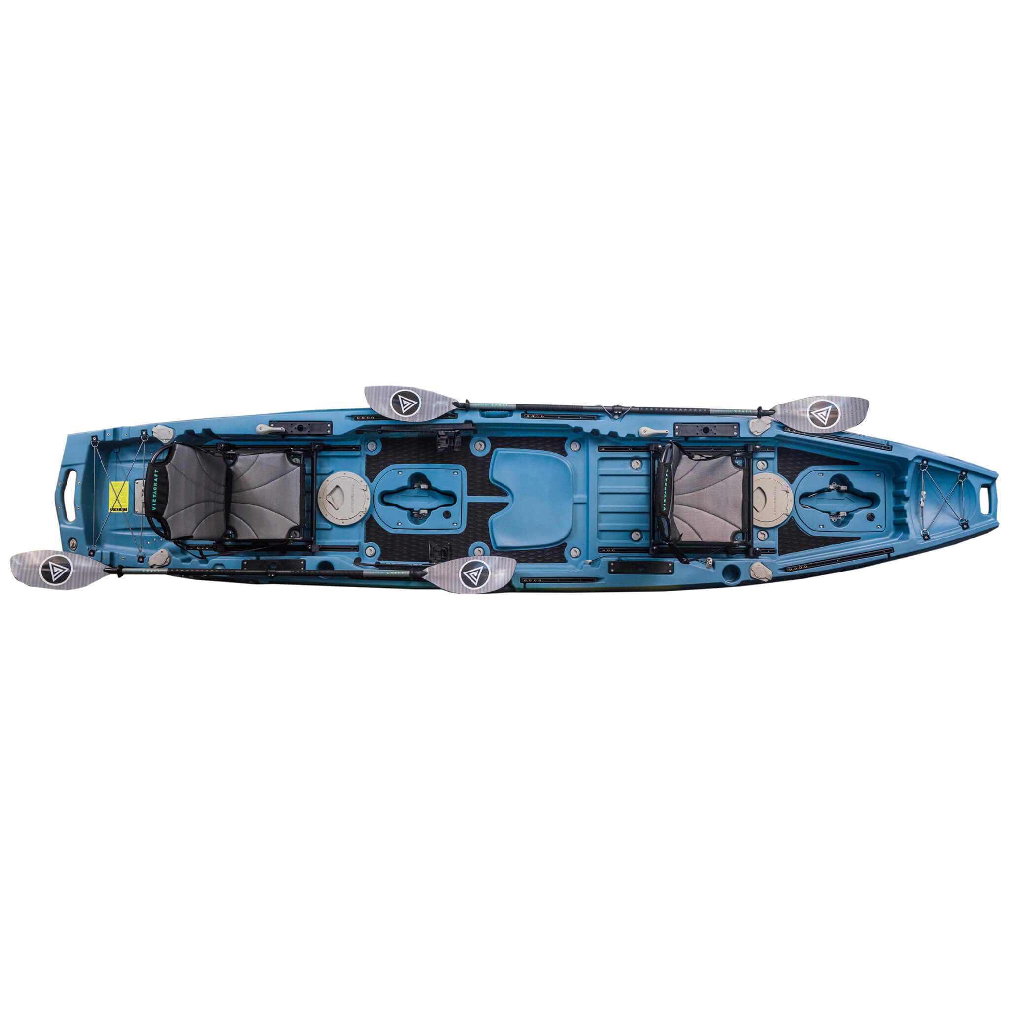ViztaCraft Summit 14ft Tandem Fin Drive Fishing Kayak