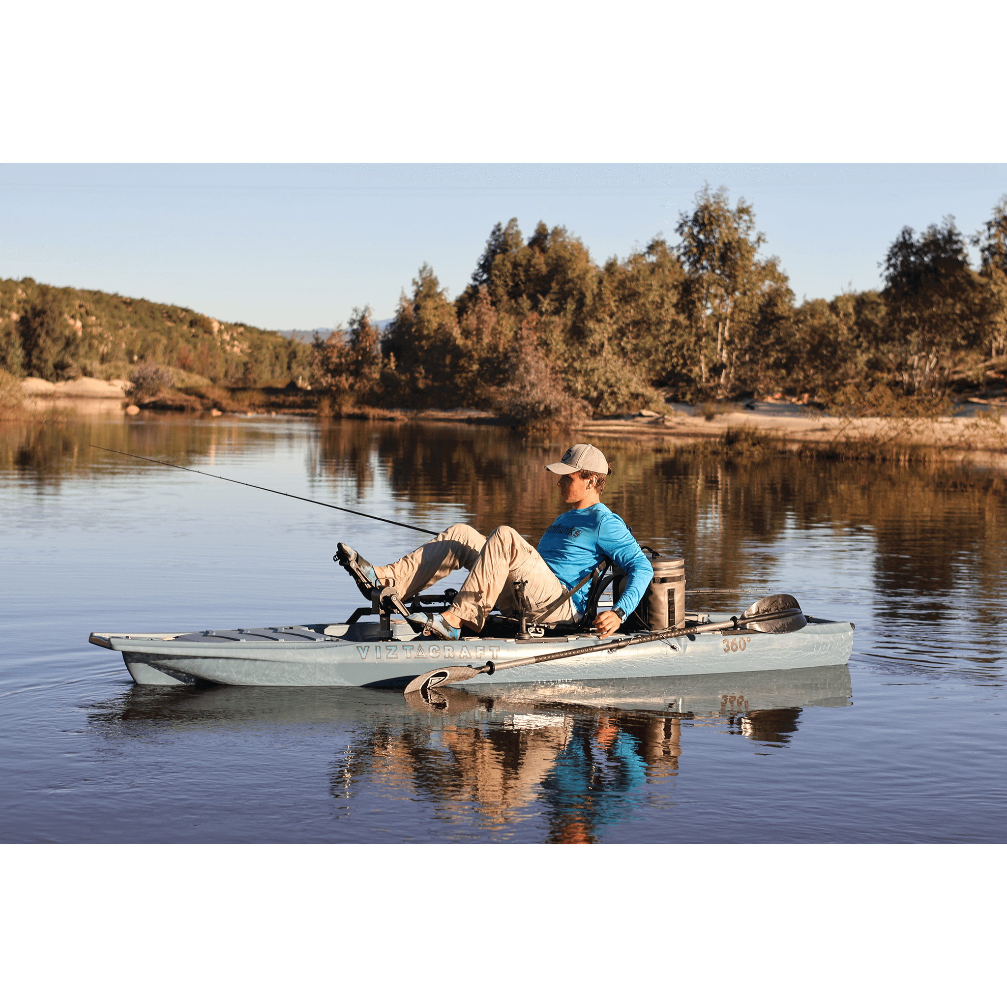 ViztaCraft 360 12ft Prop Drive Fishing Kayak