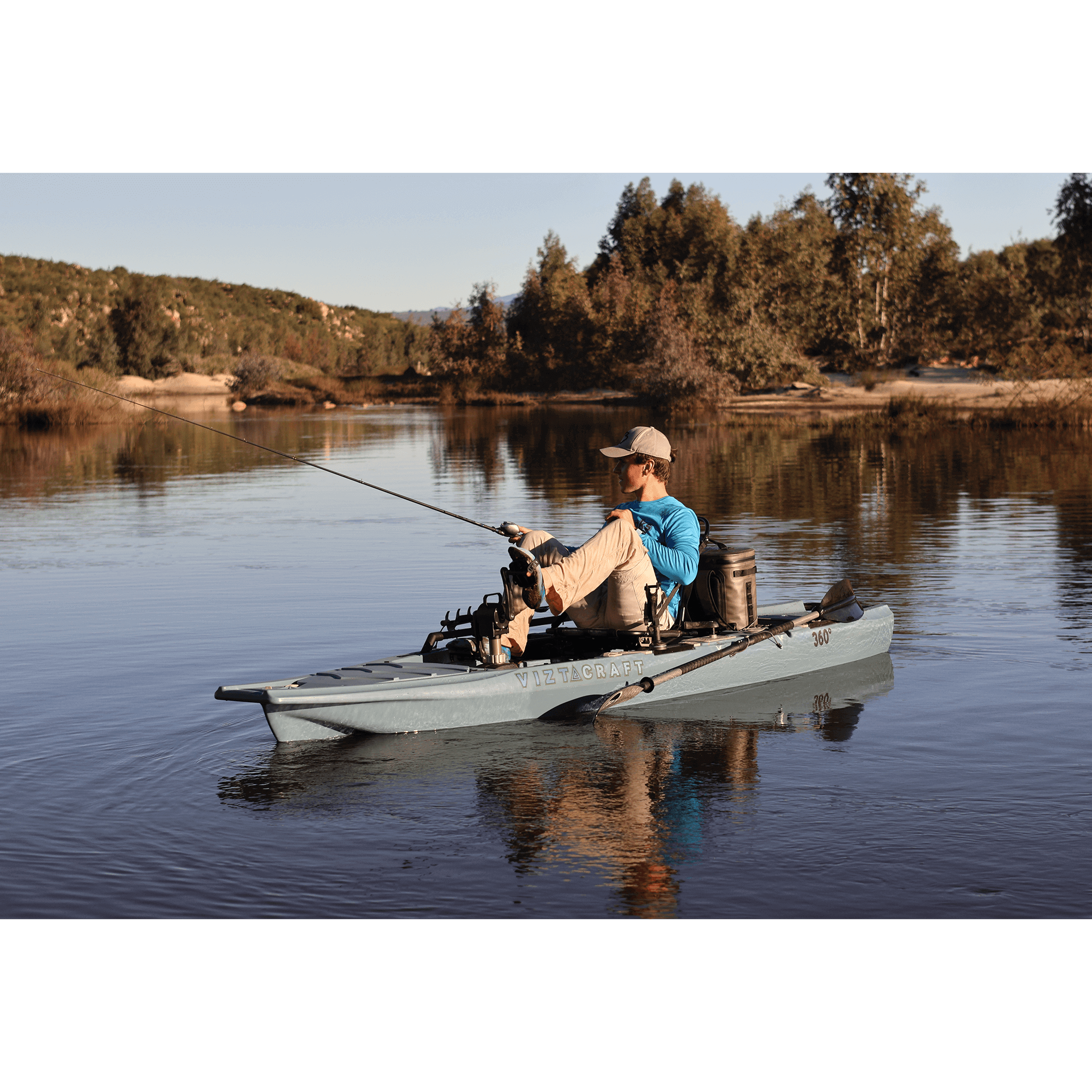 ViztaCraft 360 12ft Prop Drive Fishing Kayak