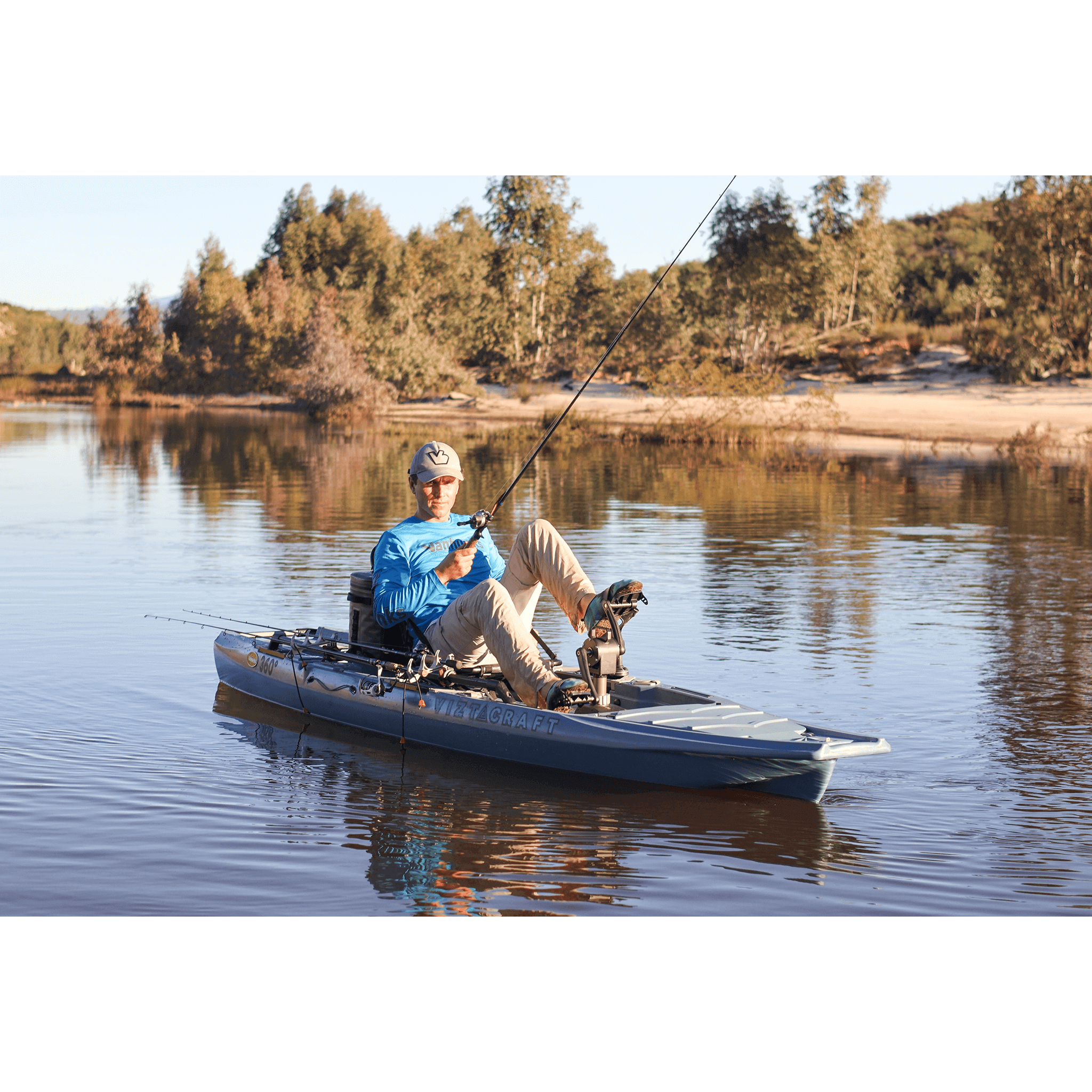 ViztaCraft 360 12ft Prop Drive Fishing Kayak