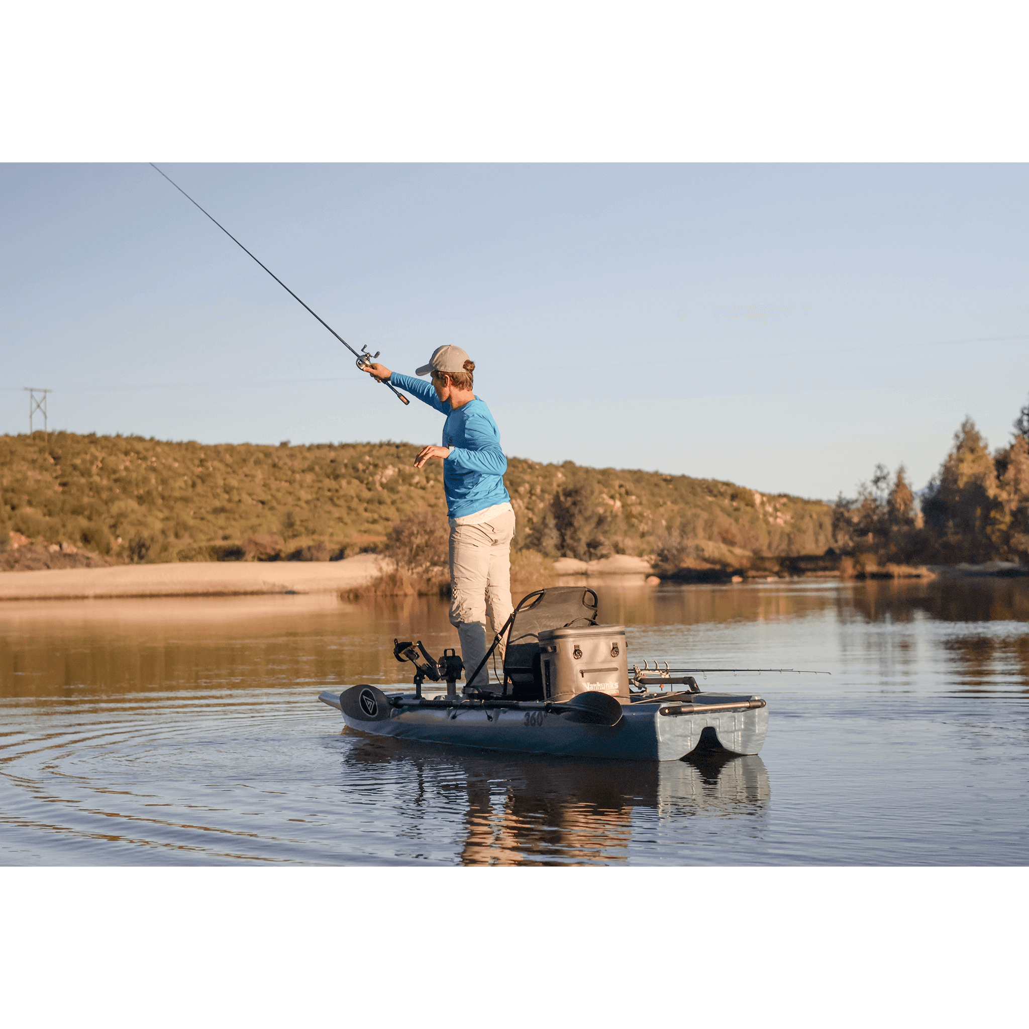 ViztaCraft 360 12ft Prop Drive Fishing Kayak